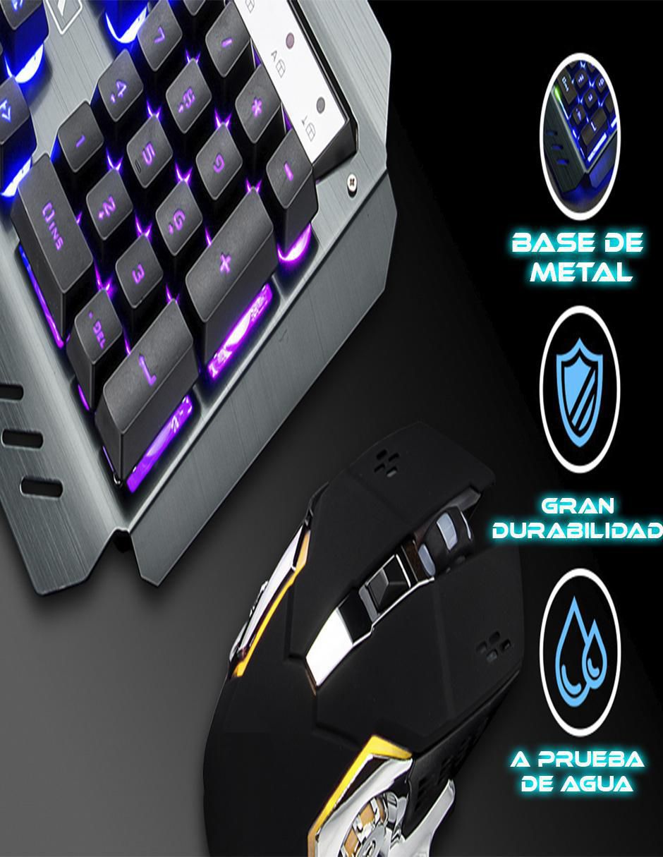 Mouse y teclado K2054 5