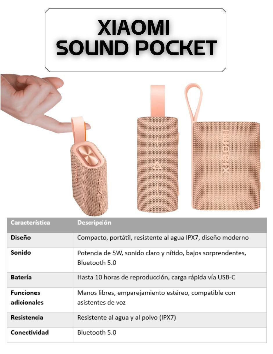 Bocina recargable bluetooth 4