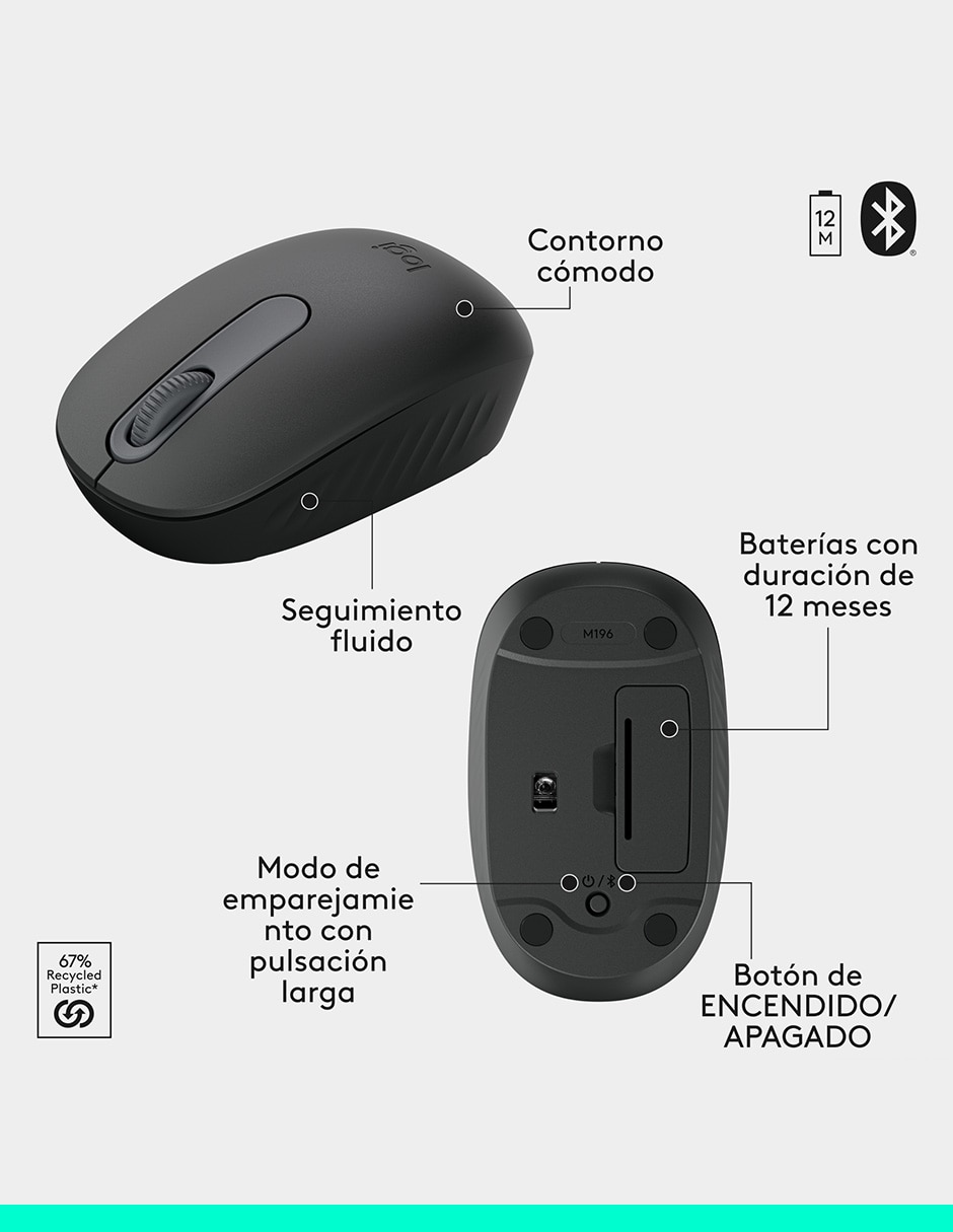 Mouse y teclado MK250 7