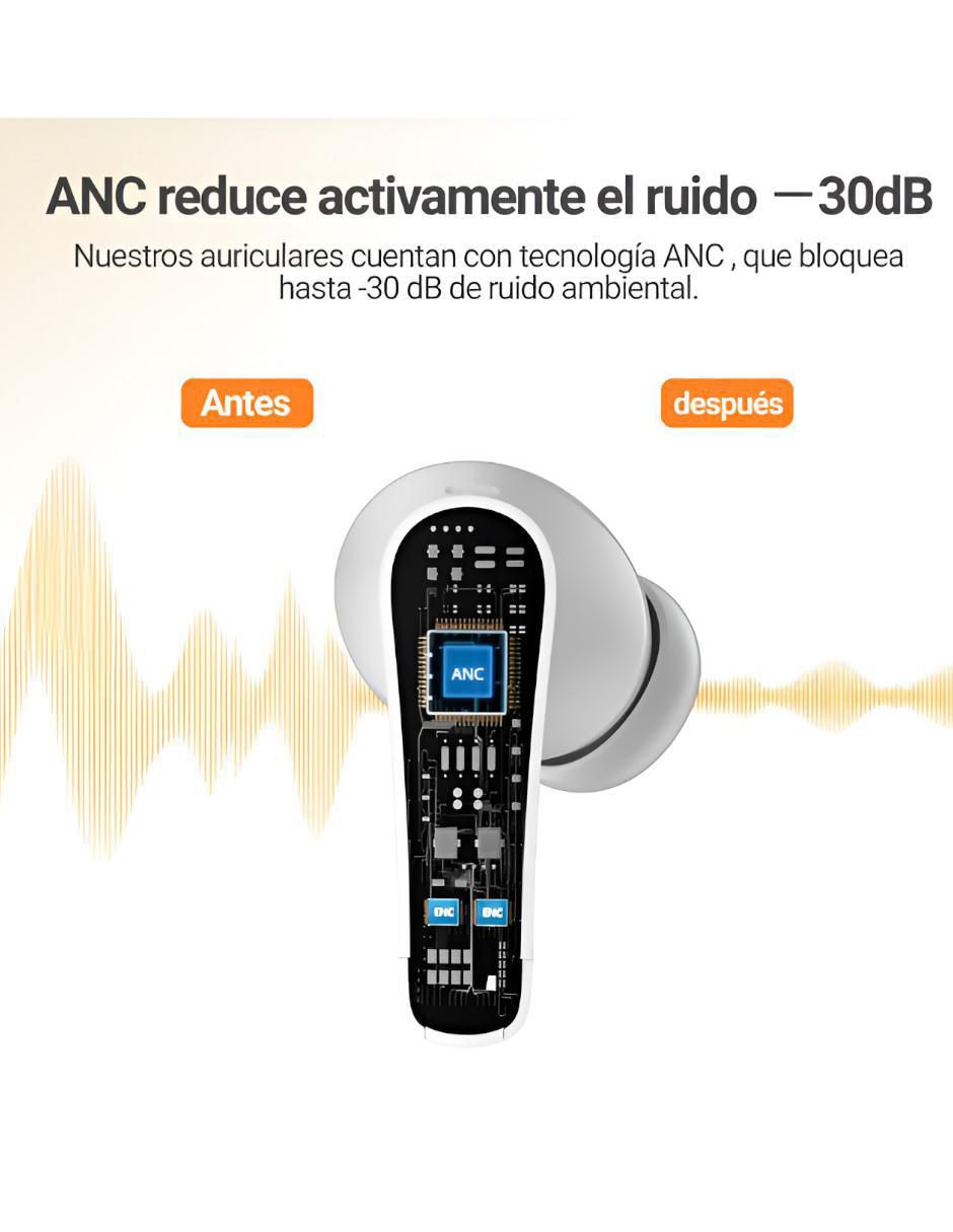 Audífonos in-ear XTLLAR7919 inalámbricos con cancelacion de ruido 4