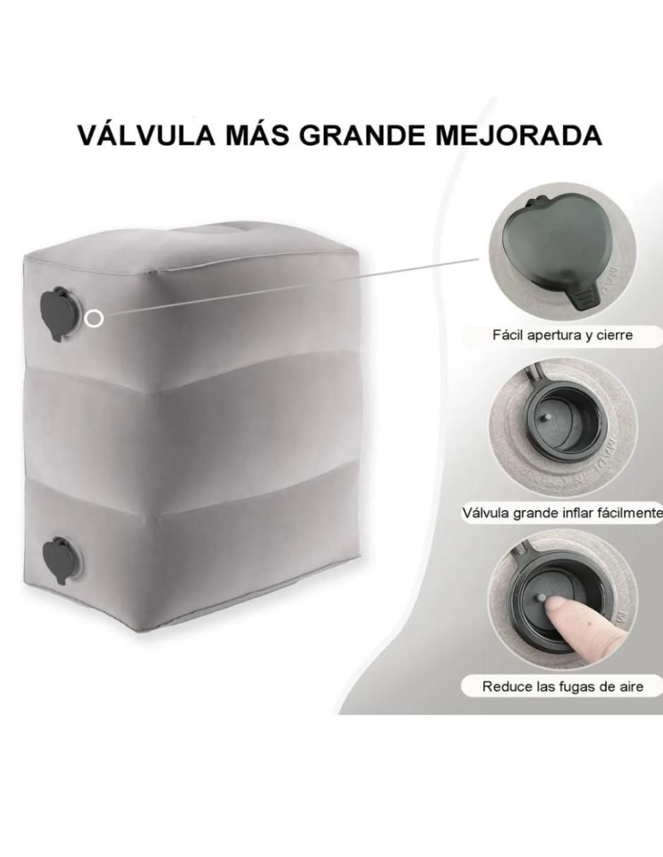 Descansapíes ergonómico 3 niveles 3
