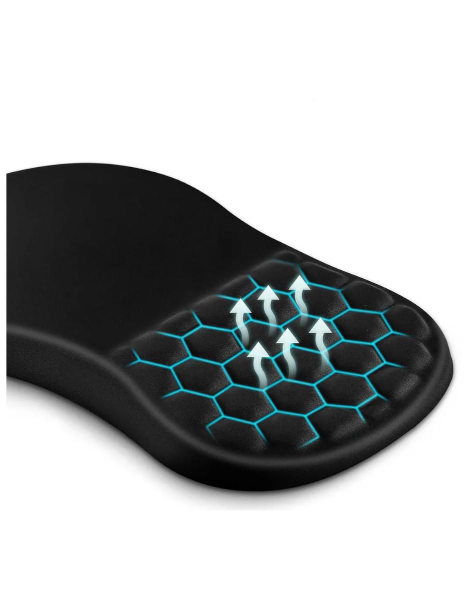 Mouse pad con antideslizante y apoyo para muñeca 3