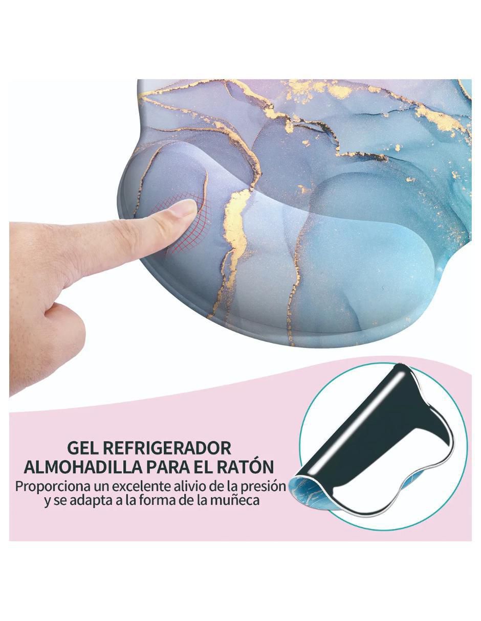 Mouse pad con antideslizante y con apoyo para muñeca 2