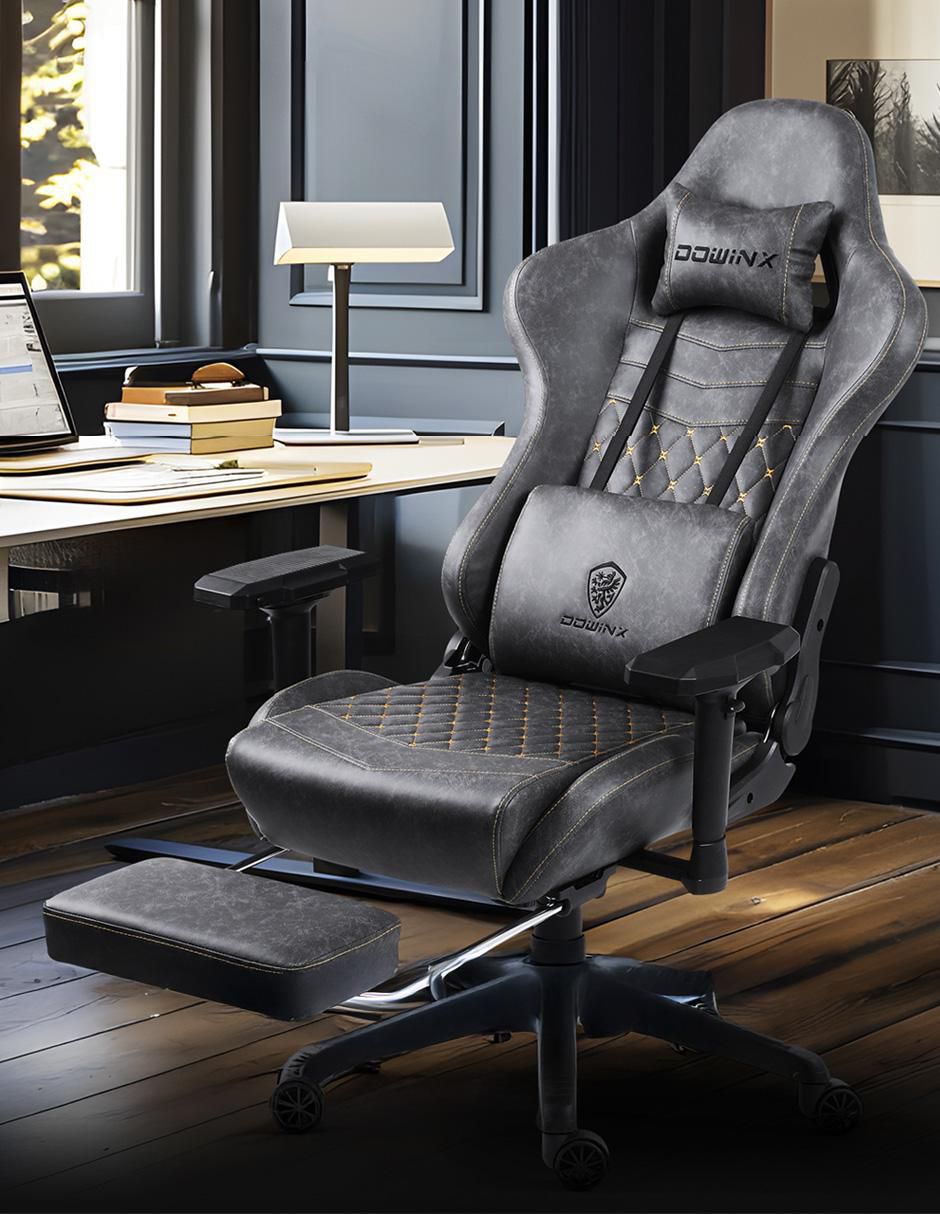 Silla gamer con masajeador LS-6689S 2