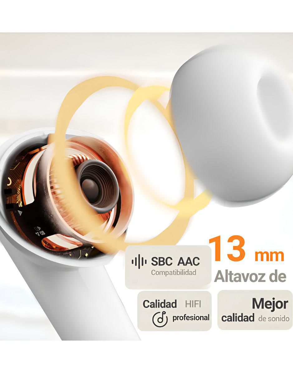 Audífonos in-ear Xtllar7925 inalámbricos con cancelación de ruido 4