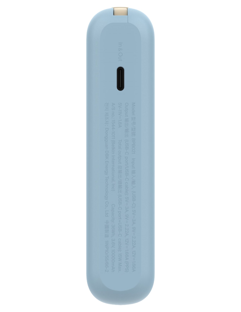 Batería portátil 10000 mAh BPB021QCLS-DY 3