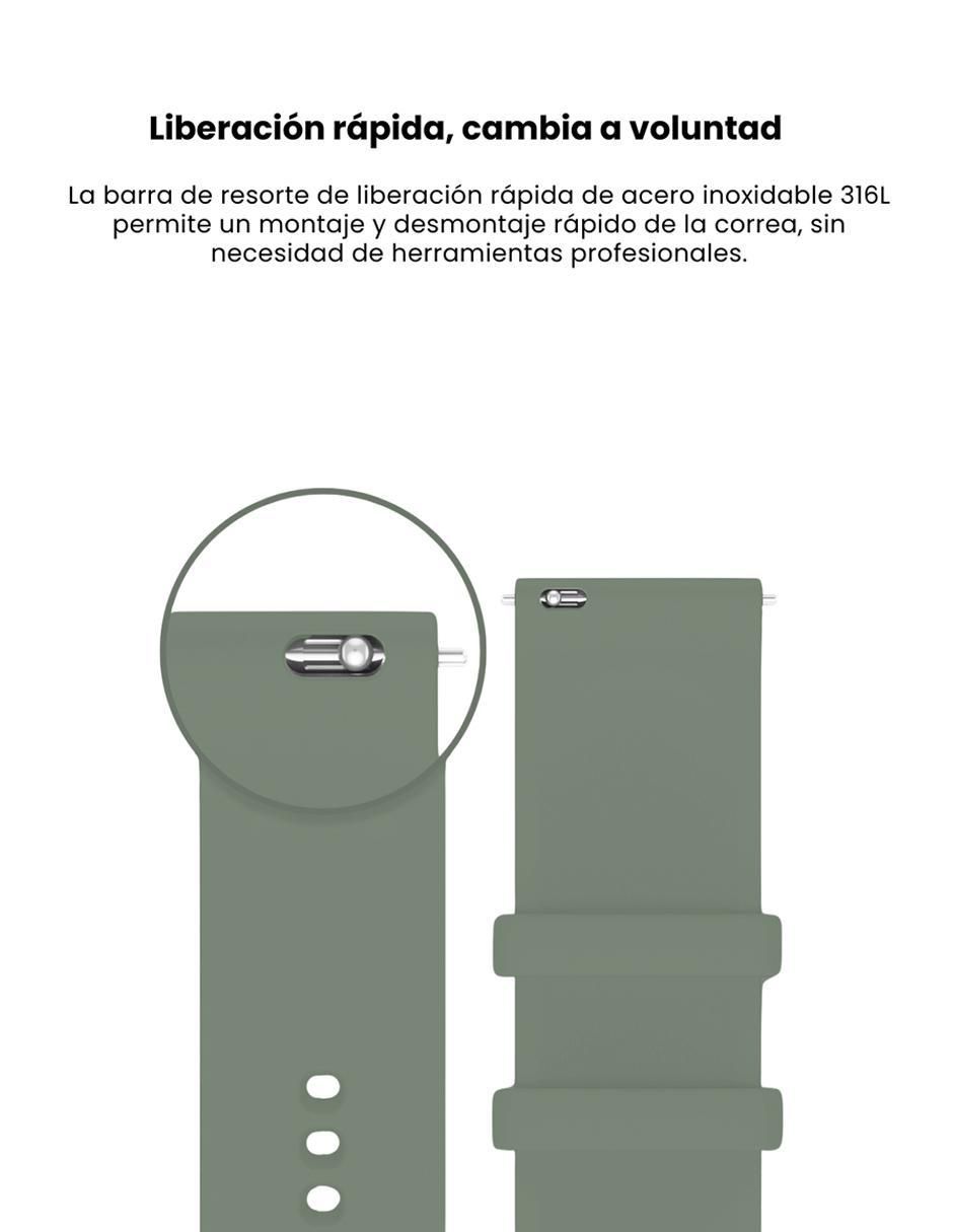 Correa para smartwatch de fluoroelastómero 5