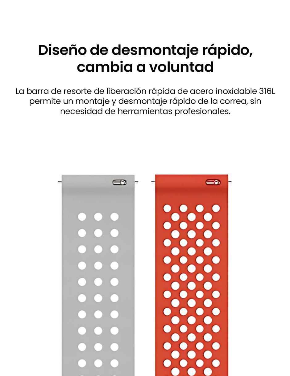 Correa para smartwatch de fluoroelastómero 6