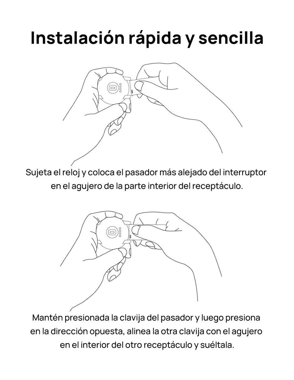 Correa para smartwatch de fluoroelastómero 7