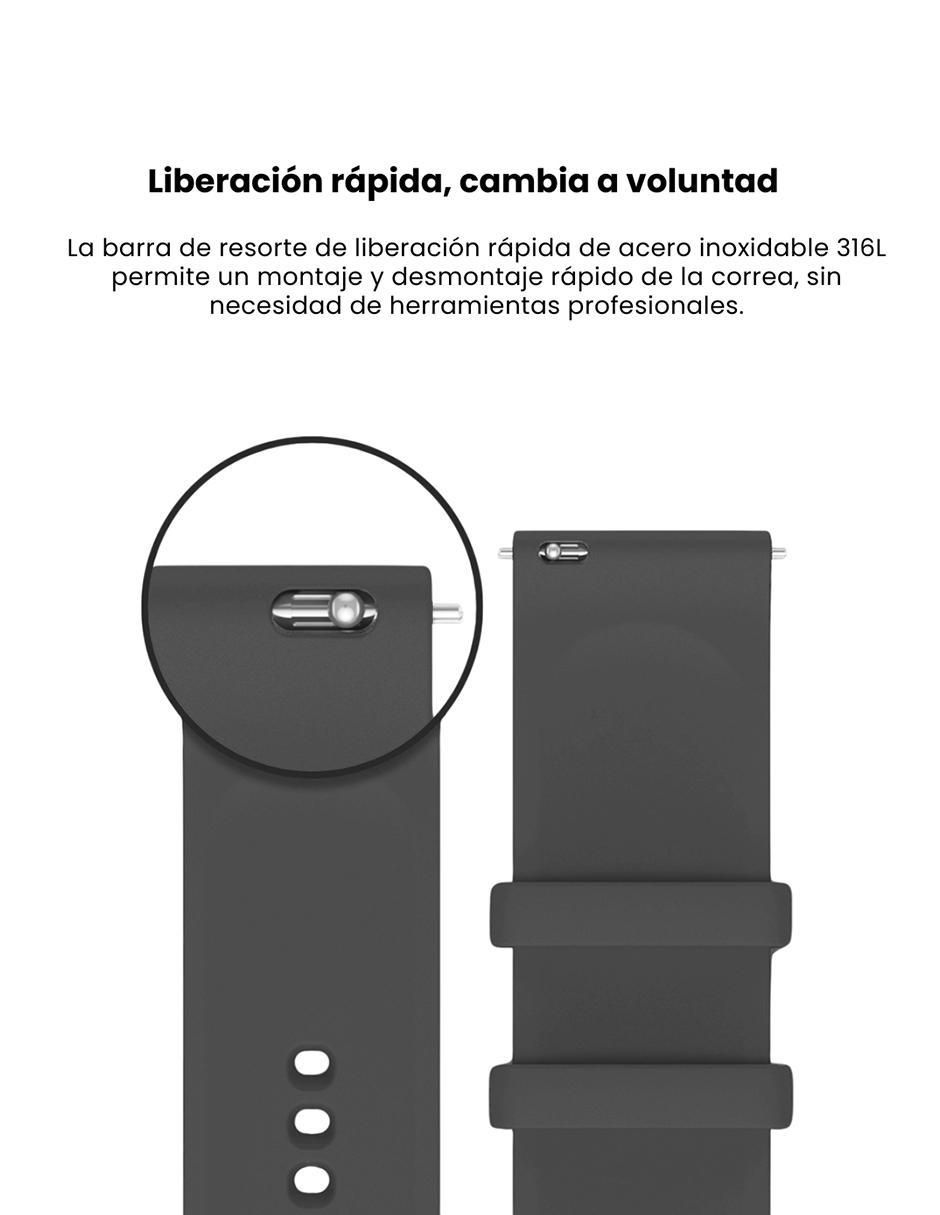 Correa para smartwatch de fluoroelastómero 4