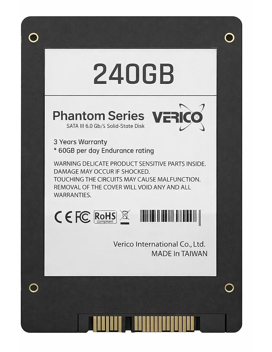 Unidad ssd capacidad 240 GB 2