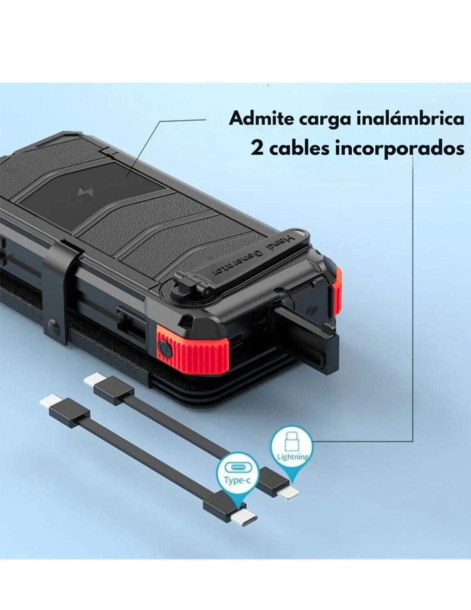 Batería portátil mr. gadgets 20000 mah sin modelo