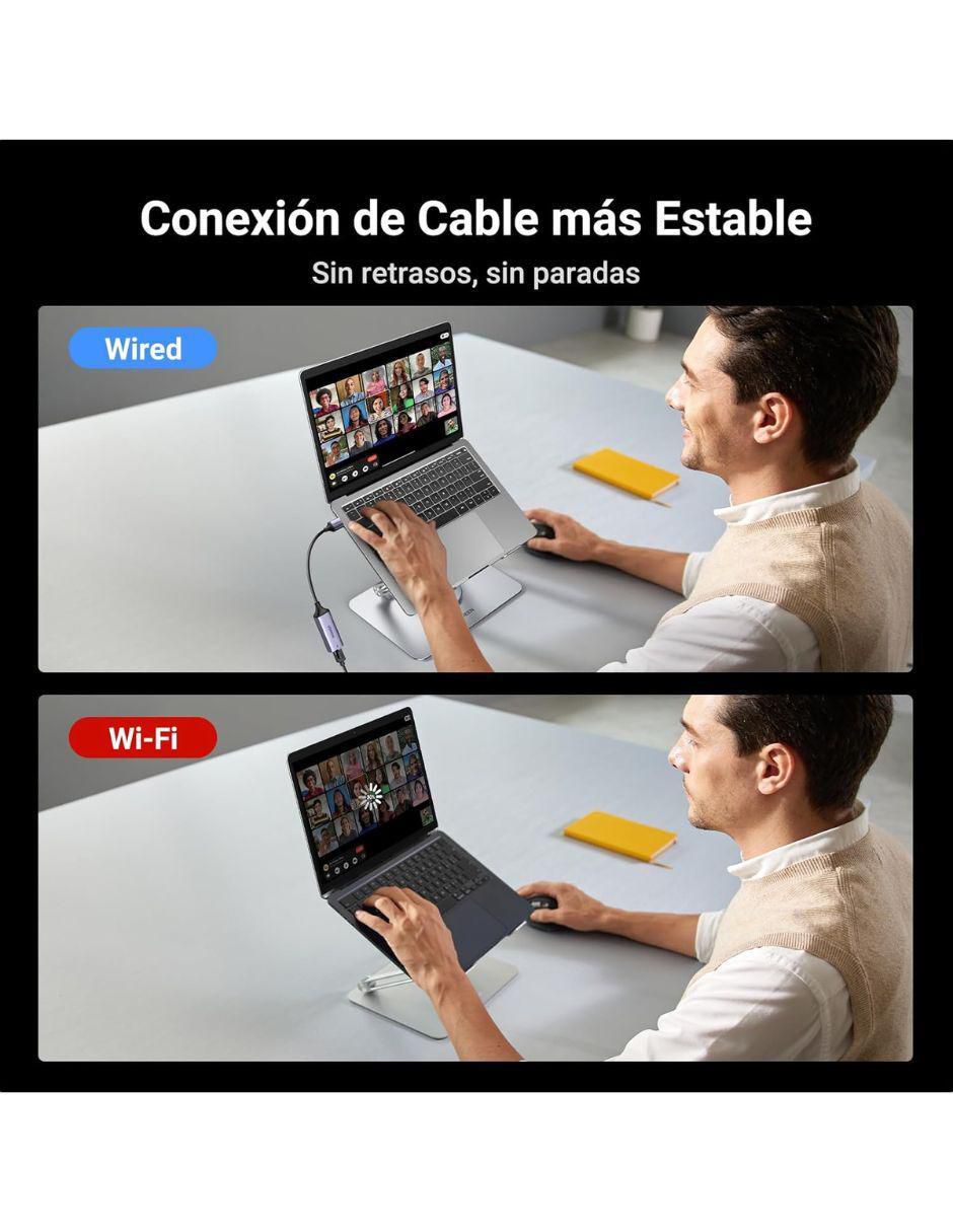 Set de cable ethernet a tipo USB de 0.5 m 3