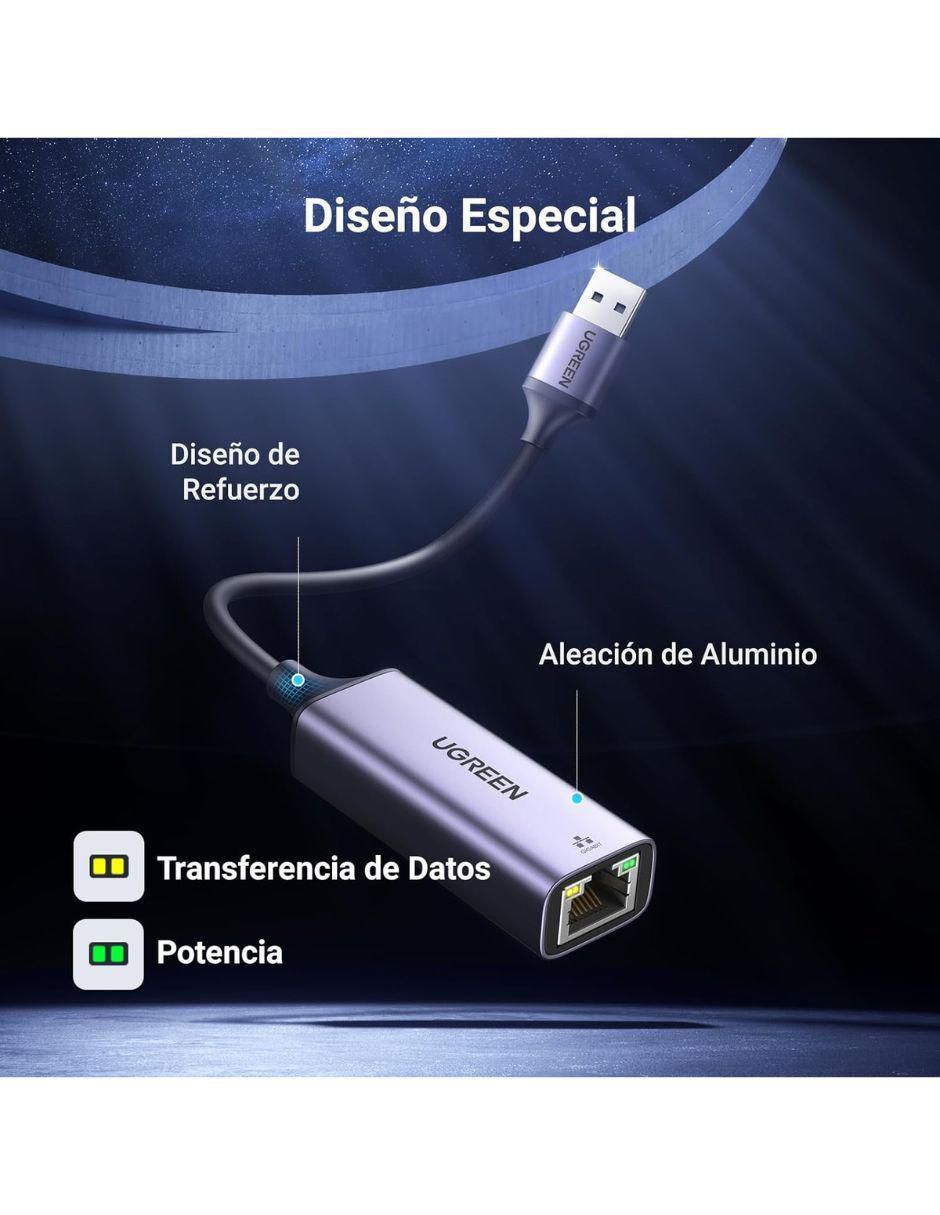 Set de cable ethernet a tipo USB de 0.5 m 6
