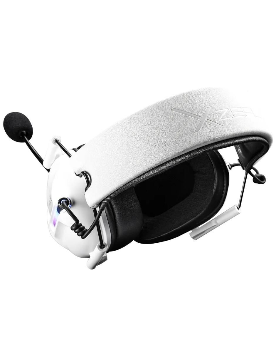 Audífonos gamer alámbricos XZHSALRGB1W 3