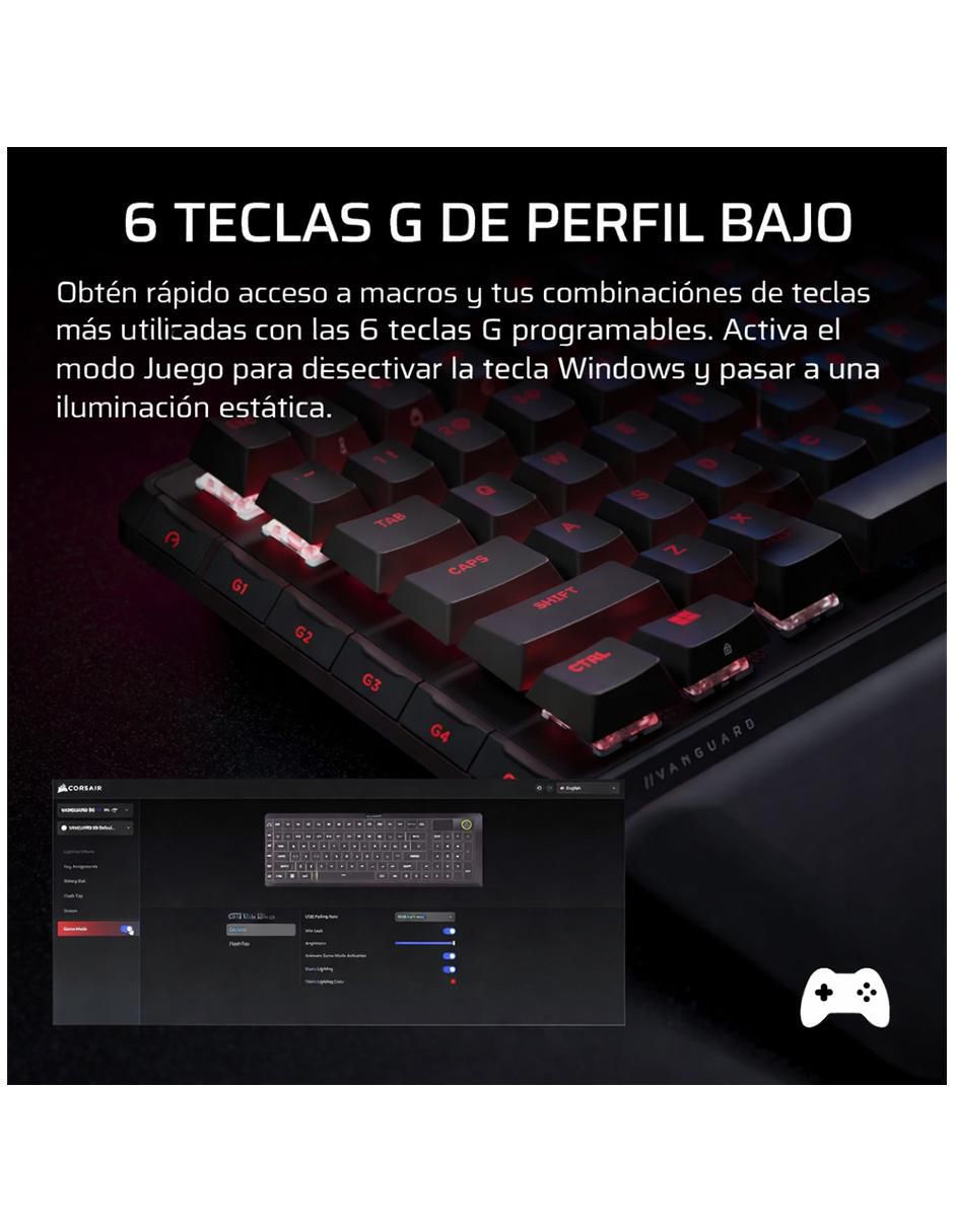 Teclado gamer alámbrica CH-91E901E-NA 4