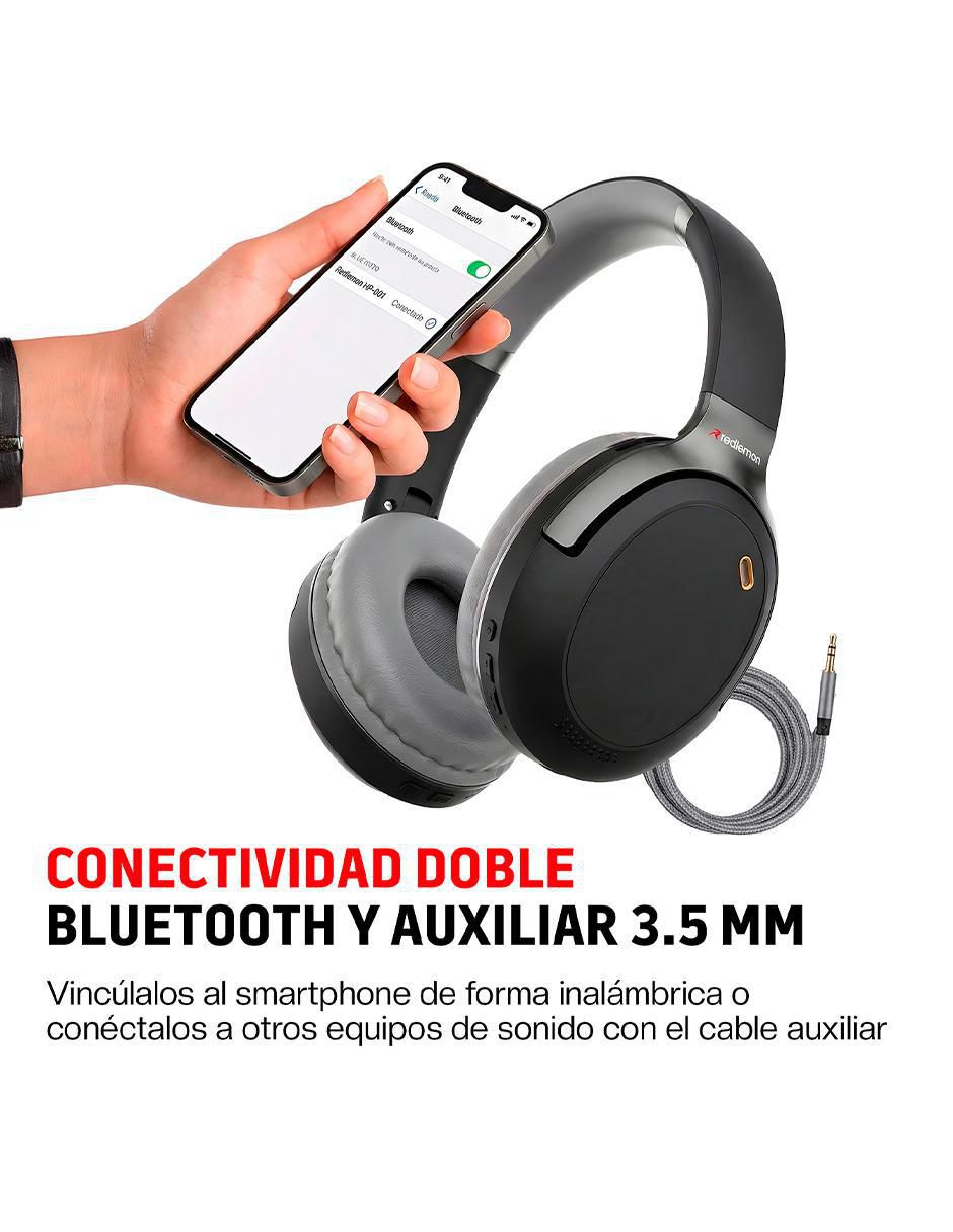 Audífonos de diadema over ear alámbricos e inálambricos 4